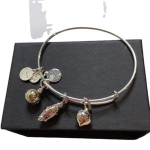 NIB Alex and Ani Charity by Design, Trio Ornaments Bangle Bracelet